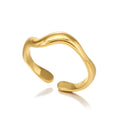 Wavy Ring | Gold